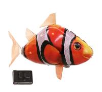 Uanqfegy Ballon Gonflable de Poisson Volant télécommandé, décoration de Poisson Clown agité réaliste pour la décoration fête et Maison