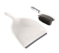 Uanqfegy Ensemble Pelle à poussière et Brosse, Mini Balai en Plastique avec Poils Haute densité, réutilisable pour la Maison, Le Bureau, la Cuisine, 13, 6x9, 1