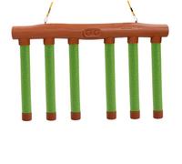 Uanqfegy Jeu de bâtons de Chute réfléchissants, bâtons réflexes Coordination œil-Main à 3 Vitesses pour Les Enfants et l'entraînement athlétique