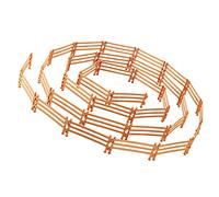 Uanqfegy Jouet de clôture de Corral, Ensemble Jeu d'accessoires clôture Ferme en Plastique, Panneau Cheval éducatif, 40 pièces