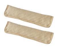Uanqfegy Jouet de Kicker à l'herbe à Chat, 2 pièces, Jouet interactif pour Chat, Tampon gratter en sisal, résistant aux morsures, Jouets de Dentition pour Chaton, soulagement l'anxiété