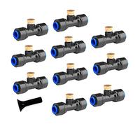 Uanqfegy Kit de buse de brumisation d'eau en Laiton, Ensemble Refroidissement et d'irrigation pour Serre extérieure