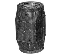 Uanqfegy Panier à Poisson Extra Large Anti-Fuite avec boîte à appâts 50 cm - Piège Poisson Design Deux en Un pour Fournitures de pêche en Eau Douce
