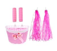 Uanqfegy Panier de vélo pour Fille, Streamer, poignée de vélo, Gants, lot 5, Accessoires pour Fille