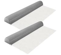 Uanqfegy Rails de lit gonflables, Lot de 2, antidérapants, lavables, Pare-Chocs Voyage Portables pour canapé hôtel 51x8x6