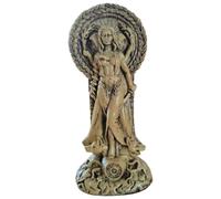 Uanqfegy Statue d'Hécate en résine, décorations de Bureau créatives Artisanales d'autel de Sorcellerie 'Hécate/7x3 Pouces