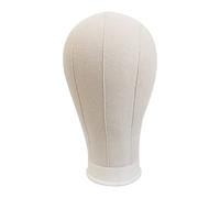 Uanratg TêTe de Toile de Mannequin de 22 Pouces pour la Fabrication et L'Affichage de Perruques de Dentelle D'Extension de Cheveux TêTe de Mannequin de Mannequin
