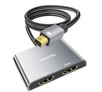 UANTIN Adaptateur Mini DisplayPort vers double HDMI, 4K 60 Hz compatible Thunderbolt 2