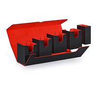 UAONO Boîte de cartes avec plateau à dés pour MTG, étui de cartes 5 en 1 pouvant contenir plus de 800 cartes sans manches, organiseur à aimant puissant compatible avec les cartes de sport Yu-Gi-Oh TCG