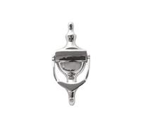 UAP Heurtoir de porte - 15,2 cm - Heurtoir de porte victorien pour porte d'entrée, meuble classique et élégant avec fixations universelles y compris autocollant (chrome poli)