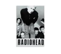 UARJIRUHR Radiohead Poster artistique sur toile pour décoration de chambre à coucher, décoration murale sans cadre, 40 x 60 cm