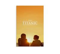 UARJIRUHR Titanic Poster artistique sur toile pour décoration de chambre à coucher, décoration murale sans cadre, 30 x 45 cm