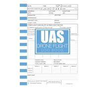 UAS Drone Flight Log Book: Professional UAV Pilot Log | 110 Pages for Flight Records, Maintenance & Compliance
