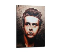 UASDIEMD Poster d'acteur James Dean - Impression sur toile - Décoration murale moderne pour chambre à coucher - 50 x 75 cm