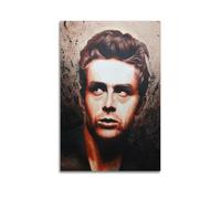 UASDIEMD Poster d'acteur James Dean - Impression sur toile - Décoration murale moderne pour chambre à coucher - 20 x 30 cm