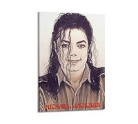 UASDIEMD Poster décoratif sur toile Michael Jackson Singer Poster2 - Impression d'art moderne pour chambre à coucher - 50 x 75 cm