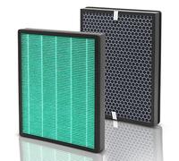 UASWPART Airmege 400/400S Lot de 2 filtres de rechange compatibles avec Coway Airmege Max 2 400/400S AP-2015F AP-2015E Purificateur d'air intelligent 2 en 1 True HEPA et charbon actif Pièce # 3111737