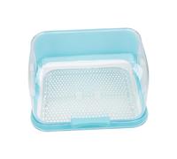 UAUWBRZ Boîte à pain moderne - Boîte de rangement compacte pour bébé - Bleu