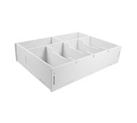 UAUWBRZ Boîte de rangement multifonction pour pièces de monnaie, reçus, design élégant pour un tri et un rangement efficaces des documents financiers