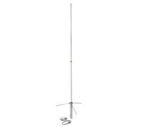 UAYESOK Amateur Station de Base Antenne UHF VHF Fibre de Verre Antenne Stationaire Antenne de Base Vertical 4.5/7.2dBi SO239 Haute Amplification pour Émetteur Répéteur de Police Scanner Camion SUV