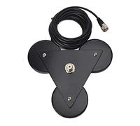 UAYESOK Base de Montage magnétique Robuste Base d'antenne Radio Mobile pour Camion SO239 avec câble coaxial PL-259 RG58 de 5 M (16,4 Pieds) pour émetteur-récepteur FM Mobile HF/VHF/UHF CB