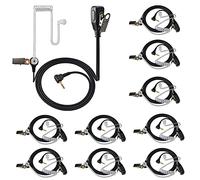 UAYESOK Écouteur de surveillance radio bidirectionnelle avec micro pour Motorola Talkabout T200 T200TP T260 T265 T280 T402 T460 T465 T600 T480 T800 T6500 T5000 T92 H2O MR3500 R MS3500 R PMR446 (lot de