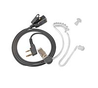 UAYESOK Écouteurs radio bidirectionnels à 2 broches pour radio de sécurité Baofeng UV5R 888S UV-82HP BF-F8HP Kenwood Puxing Wouxun avec microphone PTT antibruit