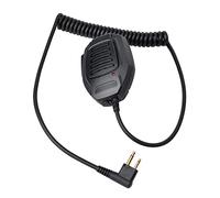 UAYESOK Micro Radio bidirectionnel à Distance, Microphone Haut-Parleur d'épaule Portable à 2 Broches avec Prise Casque 3,5 mm, Compatible avec Motorola DP1400 CP040 GP300 XT420 XT460