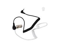 UAYESOK Oreillette 3,5 mm écoute/récepteur Uniquement avec Tube d'air et écouteurs Champignons pour Radio bidirectionnelle Motorola Kenwood Vertex Yaesu Haut-Parleur Micro