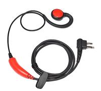 UAYESOK Oreillette radio en forme de G avec micro 2 broches pour Motorola Talkie Walkie DP1400 CP040 XT420 XT460 GP300 CLS1110 Hytera PD405 PD505 TC620 Midland G15 G18 Accessoires de protection de