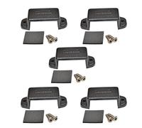 UAYESOK Support d'autoradio, Support de Talkie-walkie Portable, Crochet de Suspension pour Tableau de Bord avec vis et Dos adhésif 3M, pour Motorola Baofeng Kenwood Hytera Icom Midland Sepura Radio b