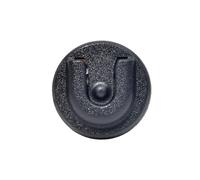 UAYESOK Support de Micro Radio CB à Clipser avec Dos adhésif 3M pour Midland, Kenwood, Motorola, CB Ham, Radio Mobile Amateur PMR pour Voiture, Jeep, véhicule, Maison, Bureau (Noir, 1 pcs)