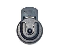 UAYESOK Support de Micro Radio CB, Clip de Microphone Radio Mobile, Clip de Ceinture pour Motorola Baofeng Kenwood Midland CB Ham Amateur PMR Radio Mobile avec Clip arrière pour Chemises Uniformes