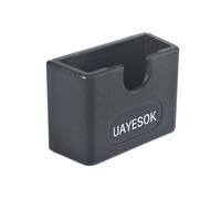 UAYESOK Support de microphone CB adhésif universel pour haut-parleur radio jambon, support de fixation pour tableau de bord avec adhésif 3M pour voiture, bateau, Jeep, bureau à domicile (1 pièce)