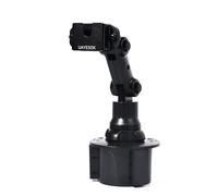 UAYESOK Support pour autoradio, Talkie-walkie et Microphone Radio, Support pour Porte-gobelet réglable pour Motorola, Kenwood, Baofeng, Midland, Icom, Yaesu, radios bidirectionnelles portatives（S-2