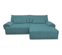 UB DESIGN Canapé lit Bulbe bleu réversible convertible avec coffre