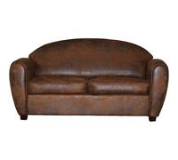 UB DESIGN Canapé lit Werner canapé 3 places convertible marron 140 cm