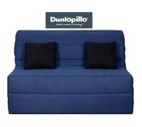 UB DESIGN SALON Canapé lit Caly BZ 140 mousse 28 kg couette marine Bleu G