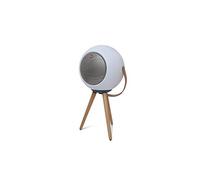 UB+ Enceinte Bluetooth Eupho E2 Légère - Haut-Parleur Connecté Portable - Autonomie 30 h - Basses Puissantes - Speaker sur Pied ou de Table - Baffle Intérieur et Extérieur - Port USB - Blanc