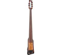 UB805-mob Mahogany Oil Burst Upright Bass Workshop