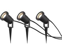 UBANGI anthracite Trio knock-in outdoor garden spotlight 800260342
