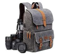 UBAYMAX Sacs à Dos pour Appareils Photo Reflex Imperméable Sacoche Sac DSLR Anti-Choc 15,6 Pouces Sac Pour Ordinateur Portable Sac de Voyage Caméra Pour Canon Nikon Sony Olympus (Noir)