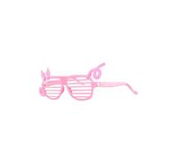 Ubaywey Nick Lunettes de déguisement de renard rose pour Halloween
