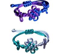 Ubaywey Rumi Cosplay Anime Costume Hunter Accessoire Tissé Bracelet Tenues Halloween, taille unique, Polyester