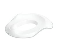Ubbi Adjustable Toilet Trainer with Built-In Handles and Included Potty Hook for Easy Storage, Grey