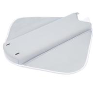 Ubbi Cushioned Elbow Rest, Non-Slip, Baby and Toddler Bath Time Must Have Accessory for Parents, Included Pockets for Bath Supplies Storage, Grey Stingray