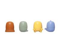 Ubbi Starfish Stretch and Suction Bath Toys, Baby Bath Accessory, Water Toys for Toddler Bath Time, Fun Baby Water Toys, Set of 3