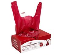 Ubbi Pet Waste Sacks, Lavender Scented Cat Litter Disposal Bags, Leak Proof and Easy Tie, 200 Count