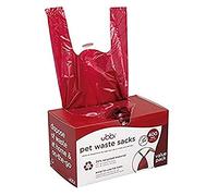 Ubbi Pet Waste Sacks, Tie Tab Rubbish Bags, Lavender Scented Cat Litter Disposal Bags, Leak Proof and Easy Tie, 400 Count