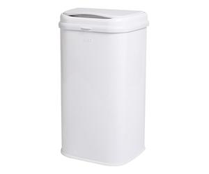 Ubbi Poubelle à couches pour adultes - En acier inoxydable - Anti-odeurs - Pas de sac spécial nécessaire - Design moderne - Blanc